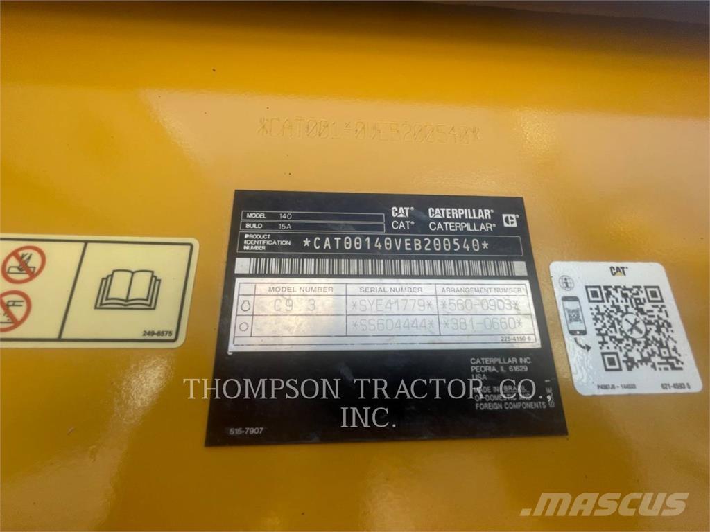 CAT 140 Motor Graders