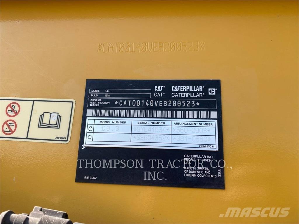 CAT 140 Motor Graders