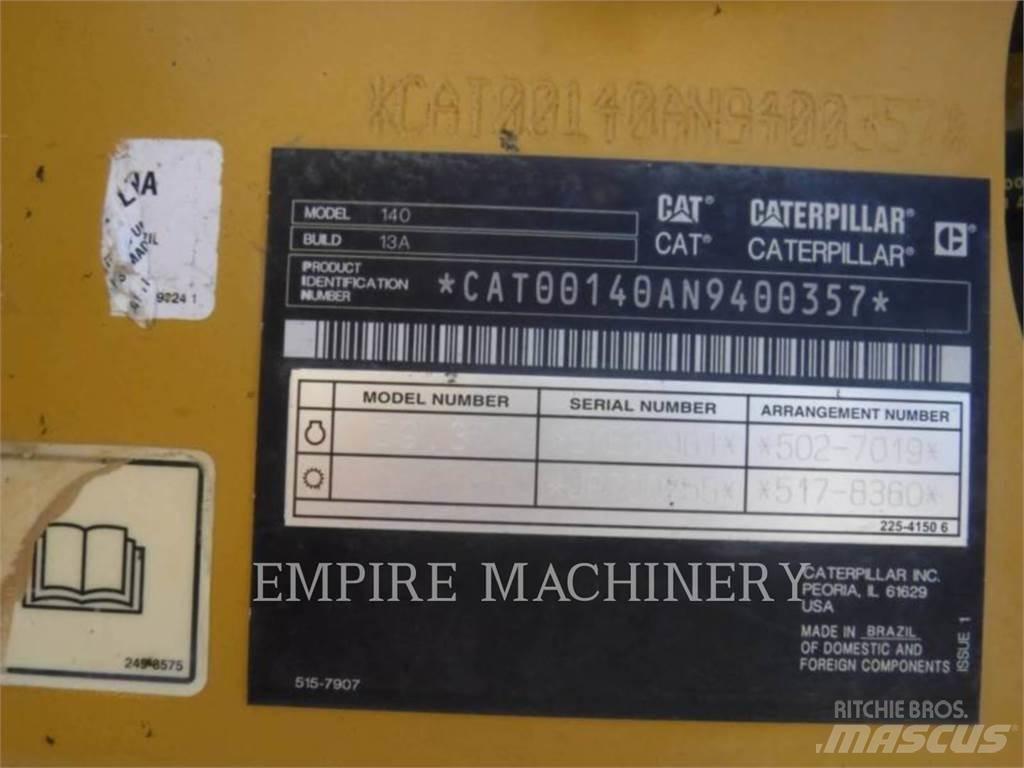 CAT 140-13 Motor Graders