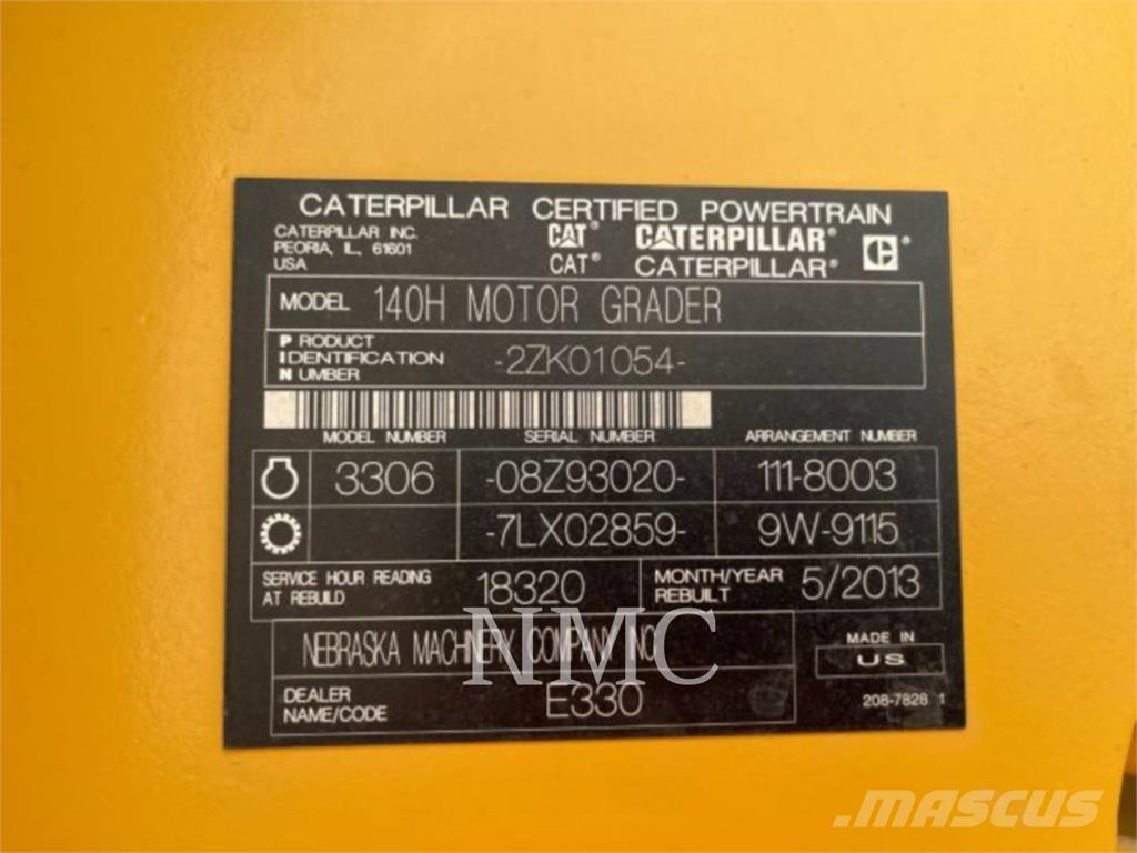 CAT 140HNA Motor Graders