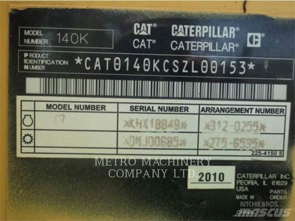 CAT 140K Motor Graders