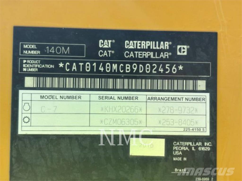 CAT 140M Motor Graders