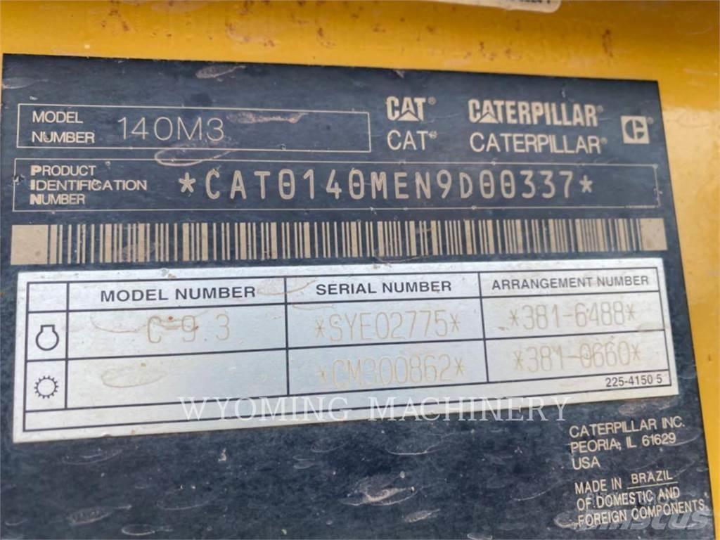 CAT 140M 3 Motor Graders