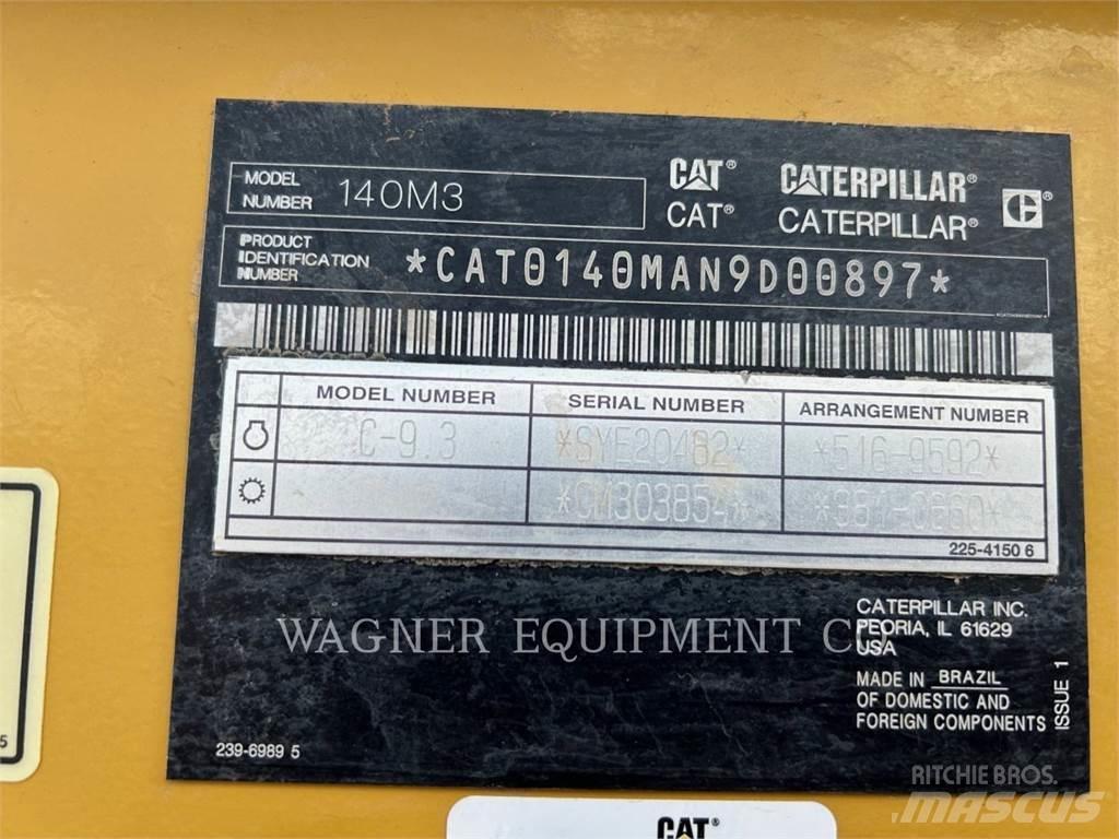 CAT 140M3 Motor Graders