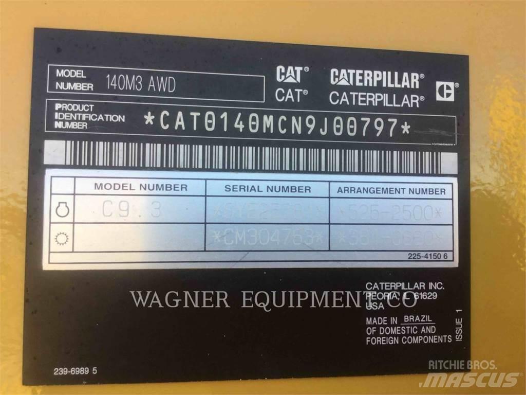 CAT 140M3 AWD Motor Graders