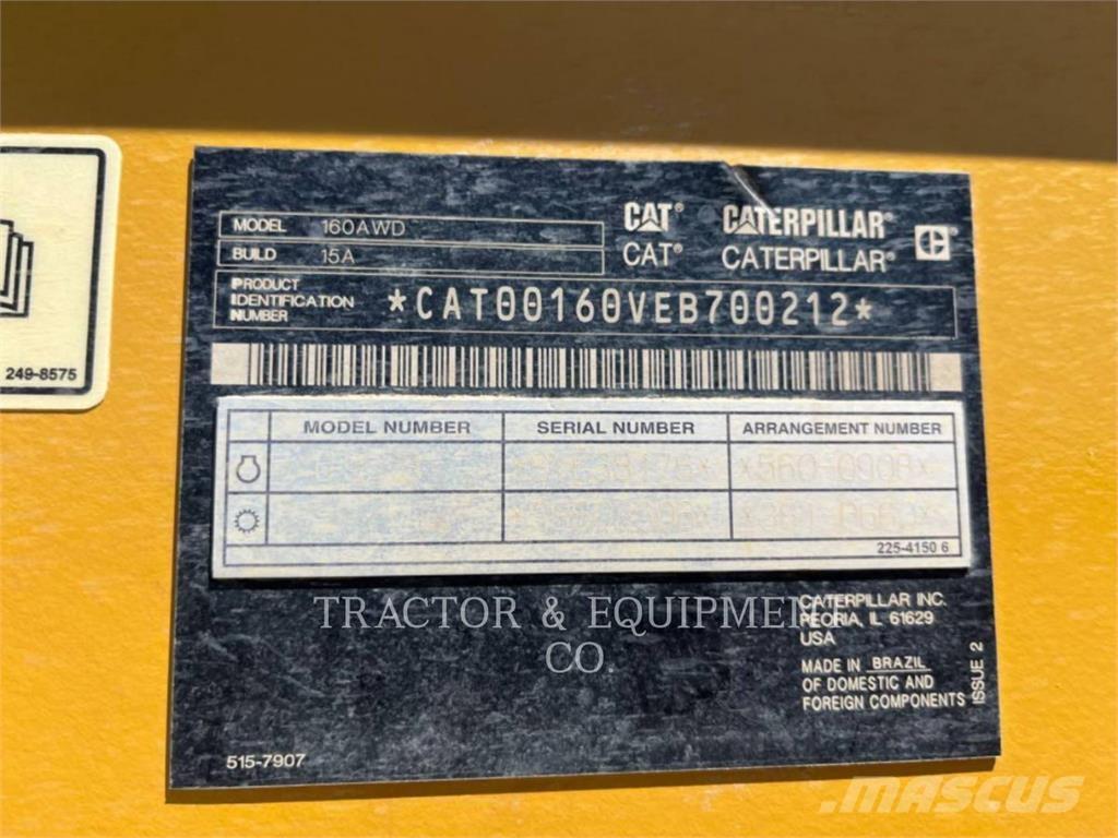 CAT 160 AWD Motor Graders
