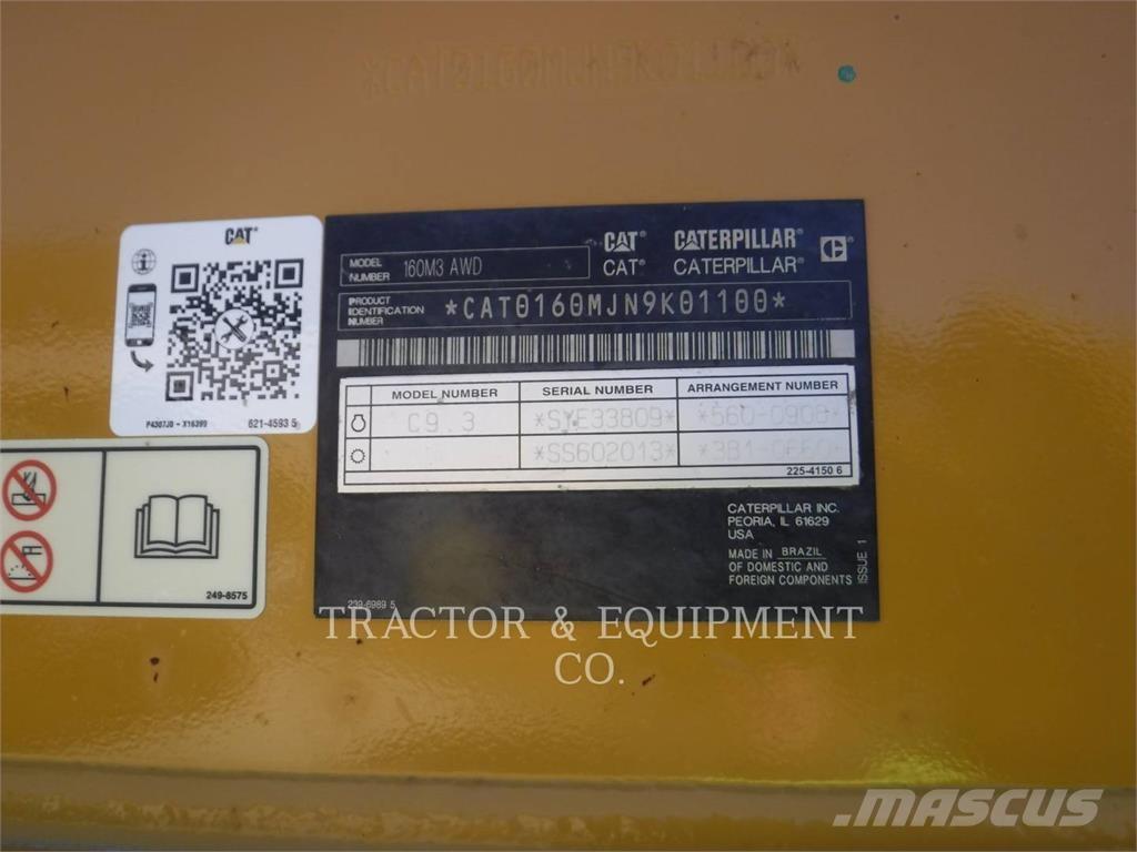 CAT 160M3 AWD Motor Graders