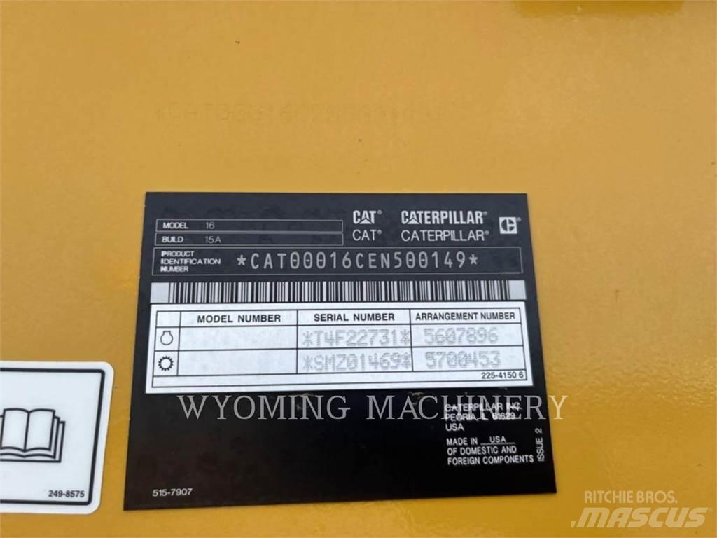 CAT 16JOY Motor Graders