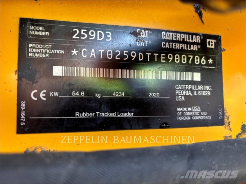 CAT 259D Skid Steer Loaders