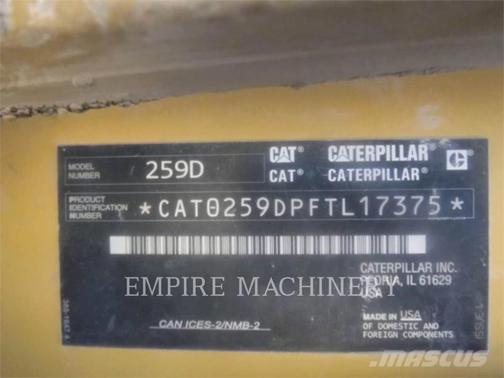 CAT 259D Skid Steer Loaders