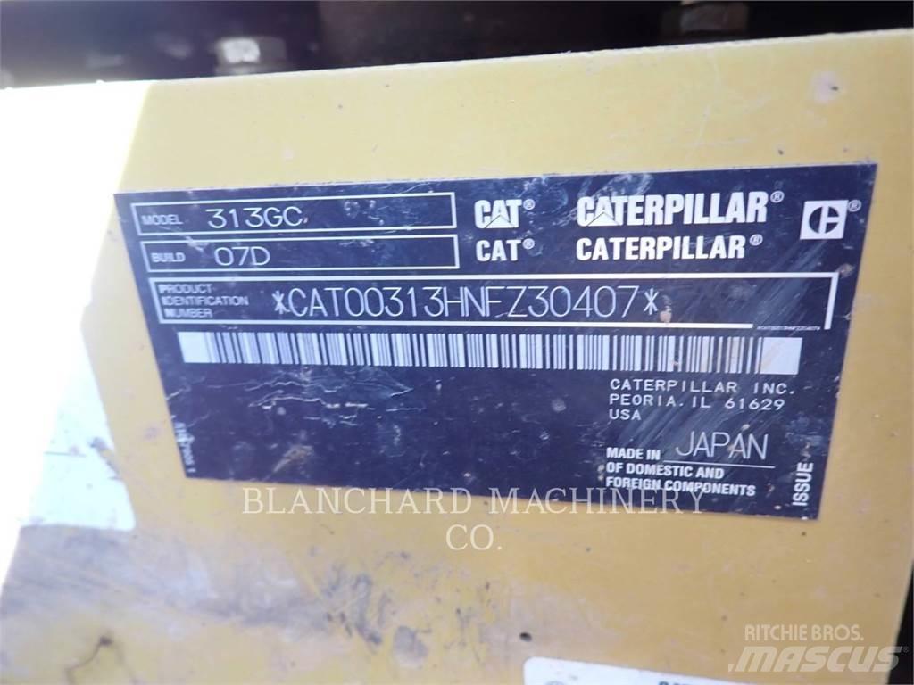 CAT 313-07GC Crawler Excavators