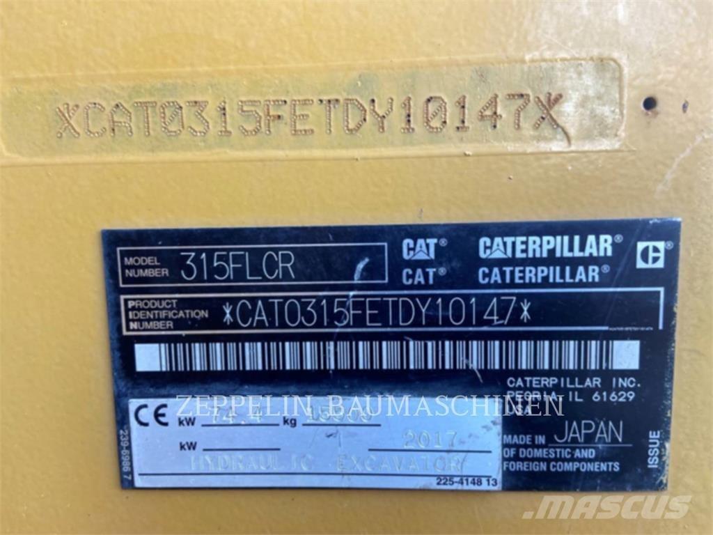 CAT 315FL Crawler Excavators