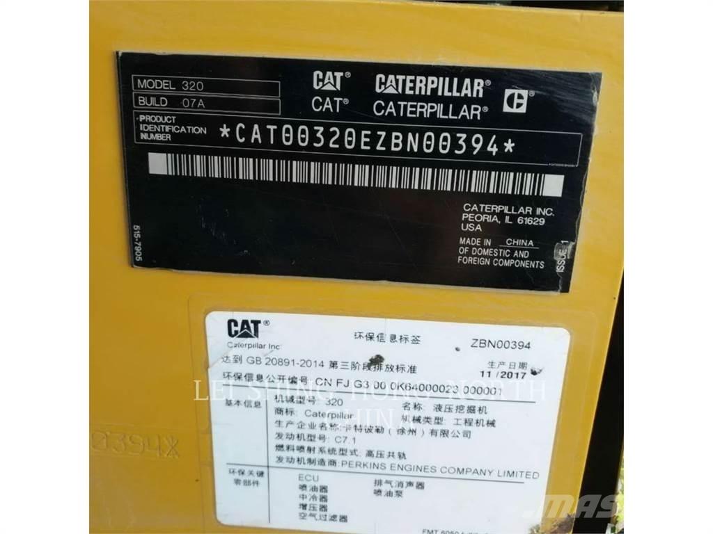 CAT 320-07 Crawler Excavators