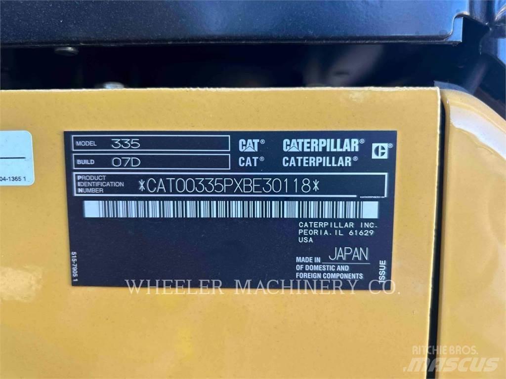 CAT 335 CF Crawler Excavators