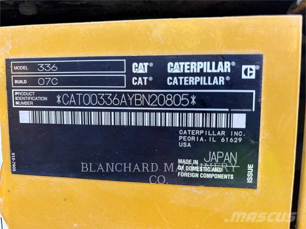 CAT 336 Crawler Excavators