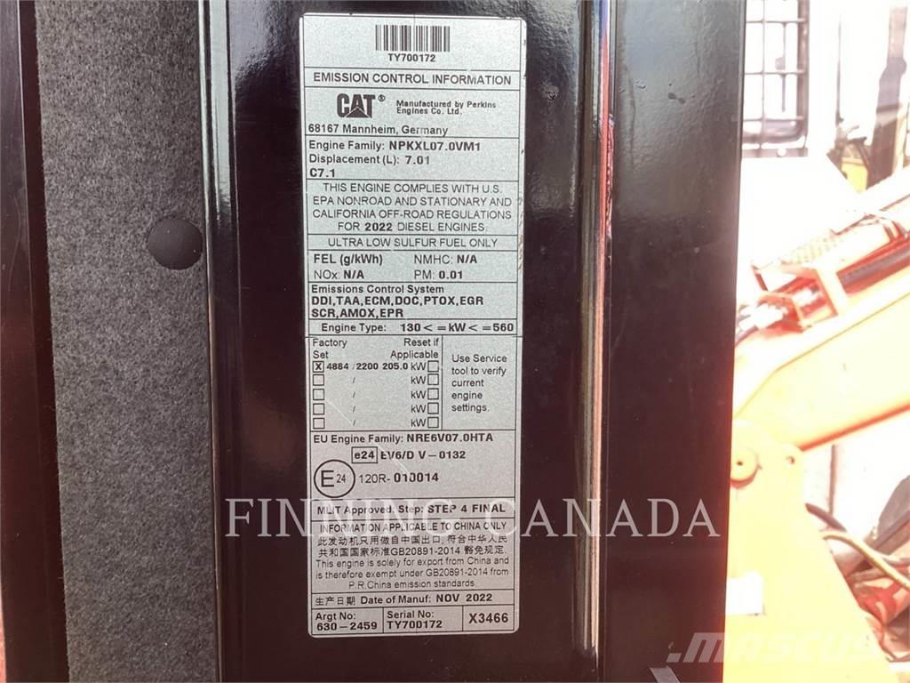 CAT 548-07 Forestry Excavators