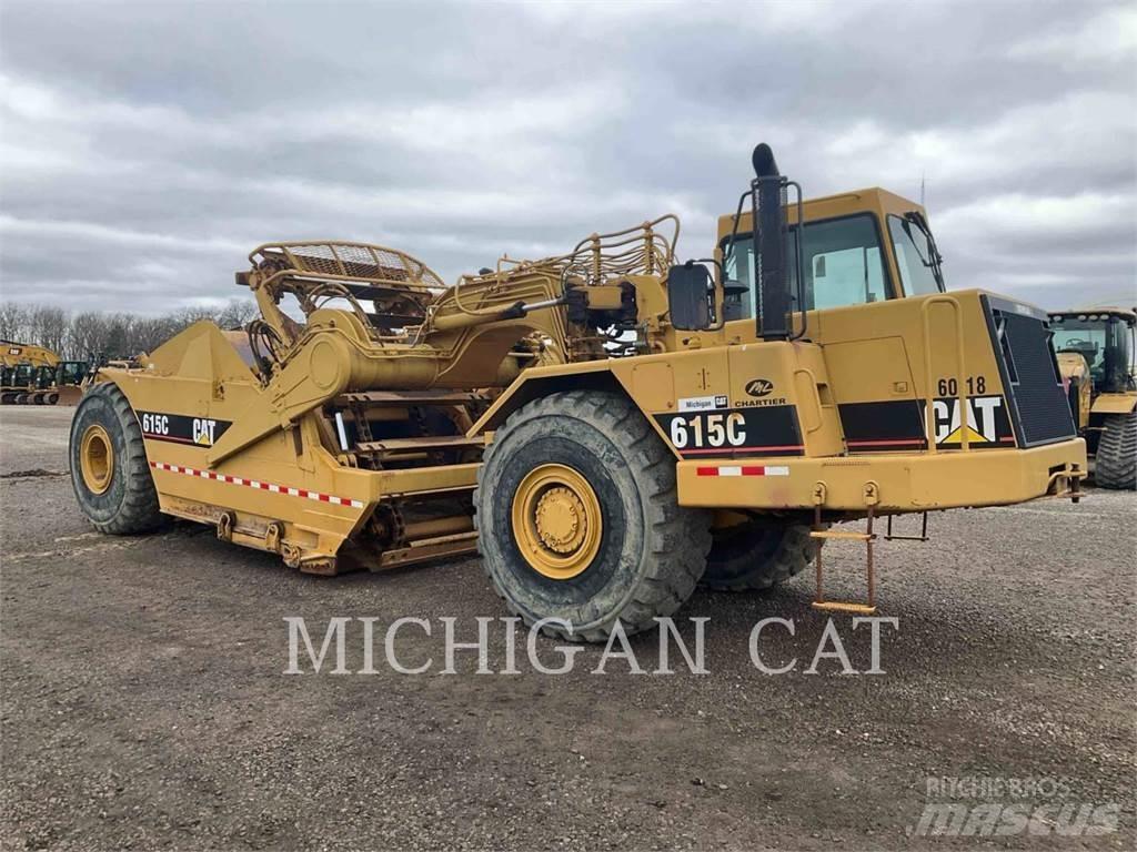 CAT 615C Scrapers