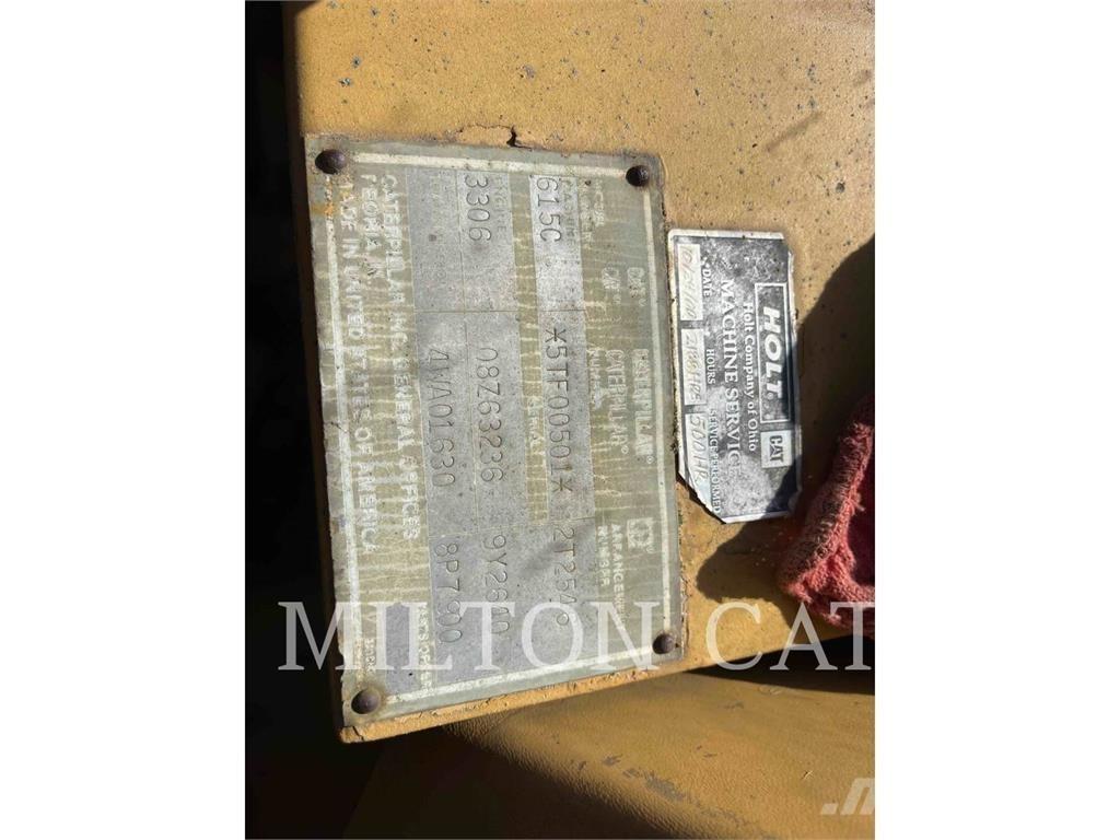 CAT 615C Scrapers