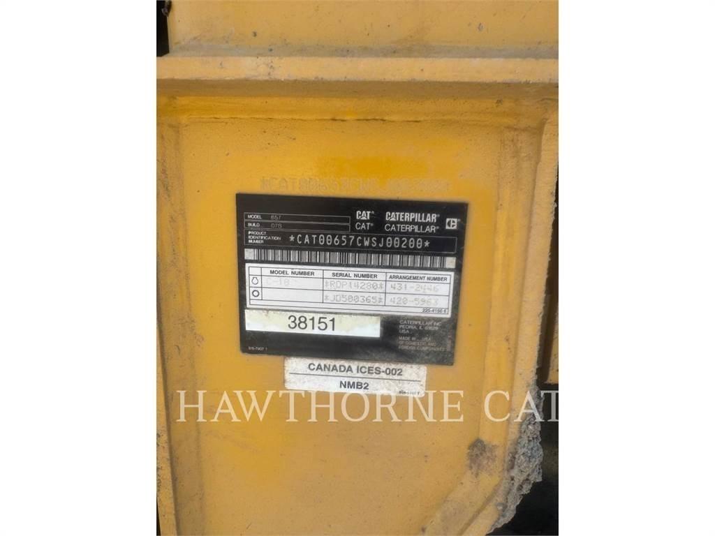 CAT 657 Scrapers
