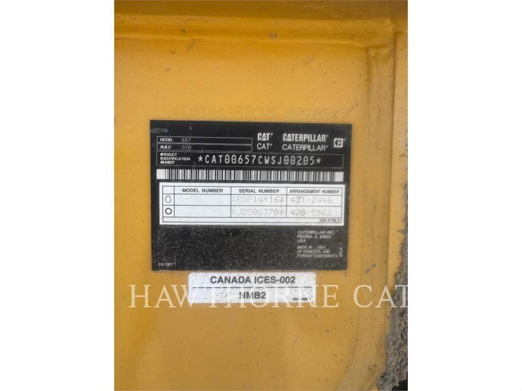 CAT 657 Scrapers