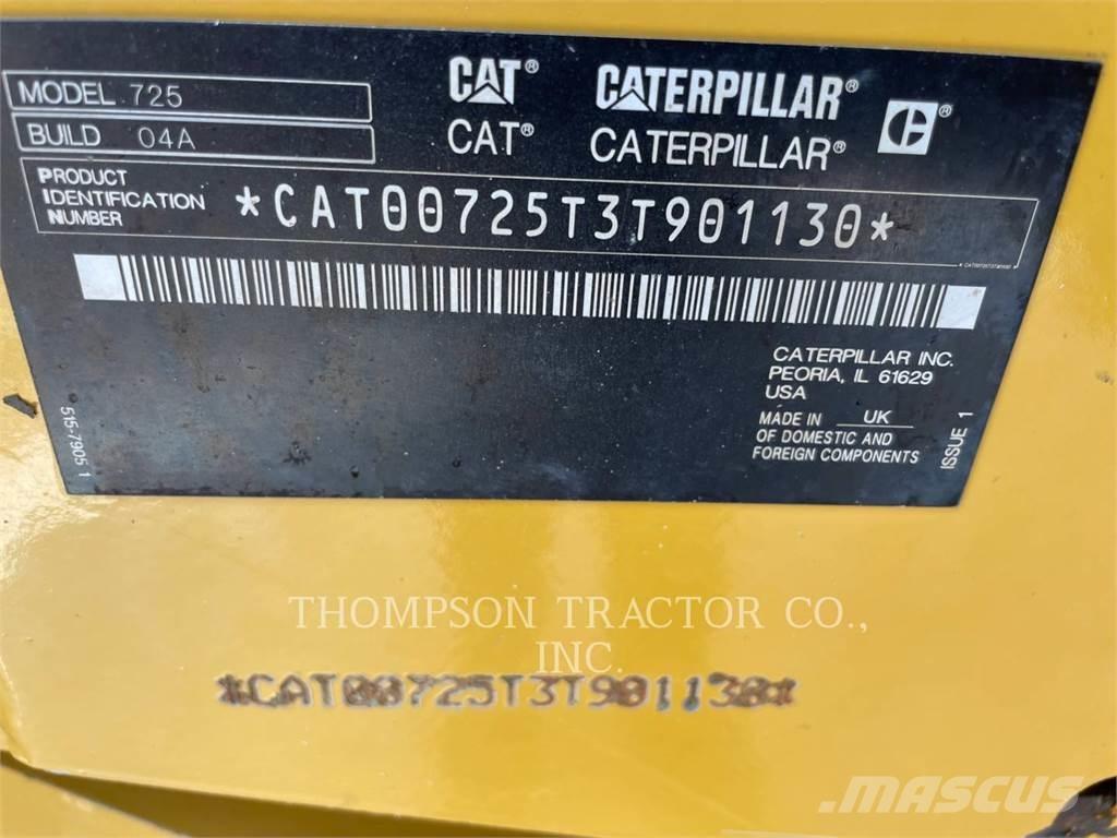 CAT 725 Articulated Dump Trucks (ADTs)