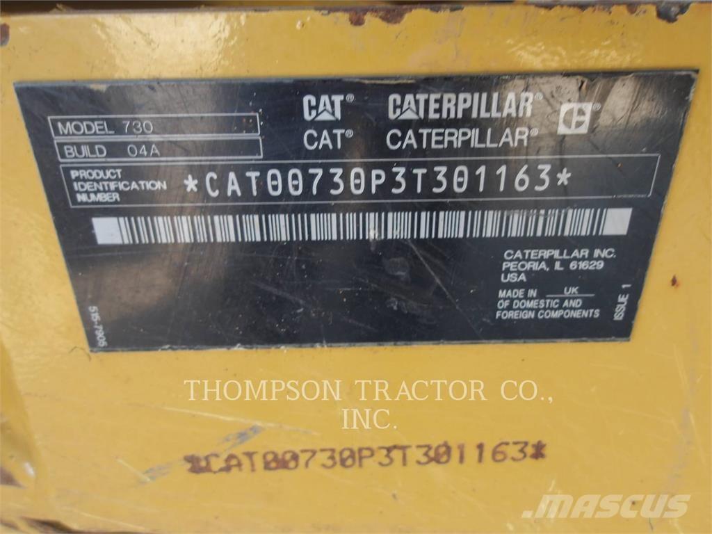 CAT 730 Articulated Dump Trucks (ADTs)