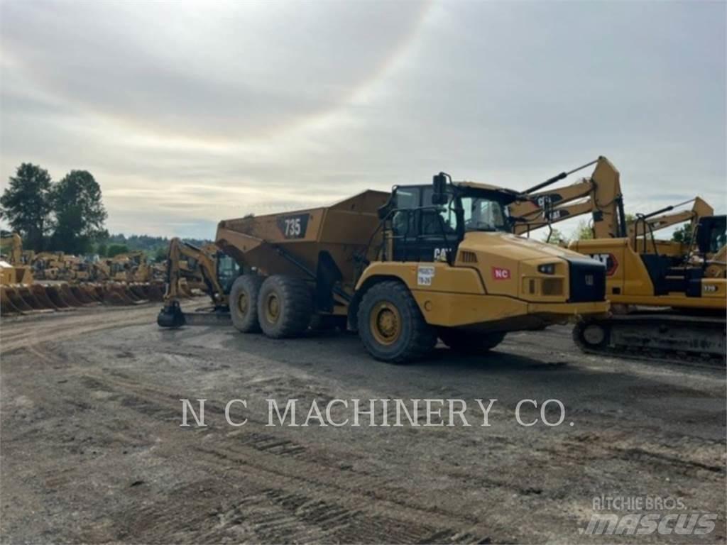 CAT 735 Dump Trucks
