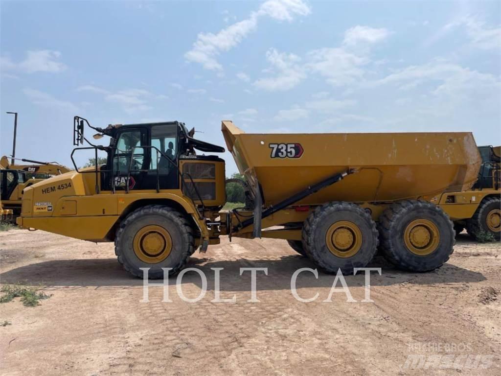 CAT 735 Articulated Dump Trucks (ADTs)