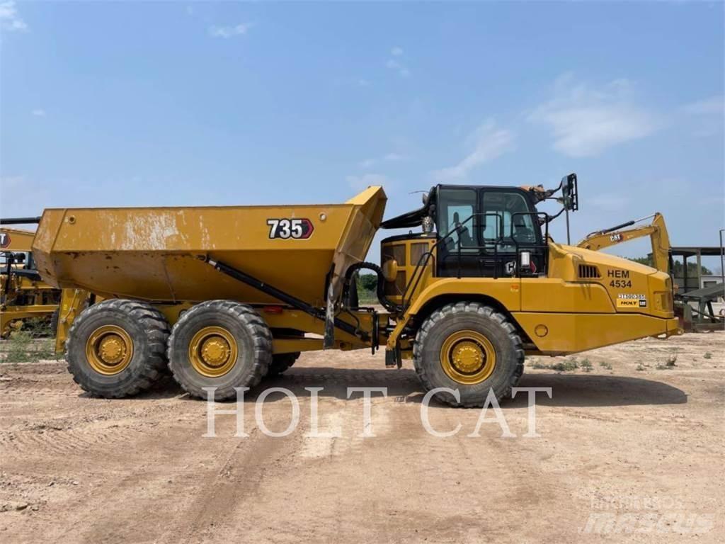 CAT 735 Articulated Dump Trucks (ADTs)