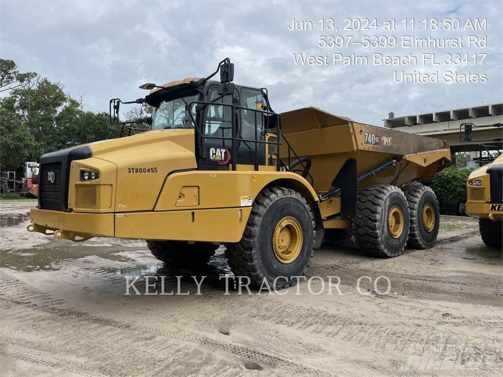 CAT 740 Articulated Dump Trucks (ADTs)