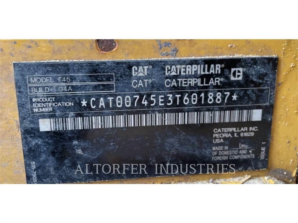 CAT 745 Articulated Dump Trucks (ADTs)