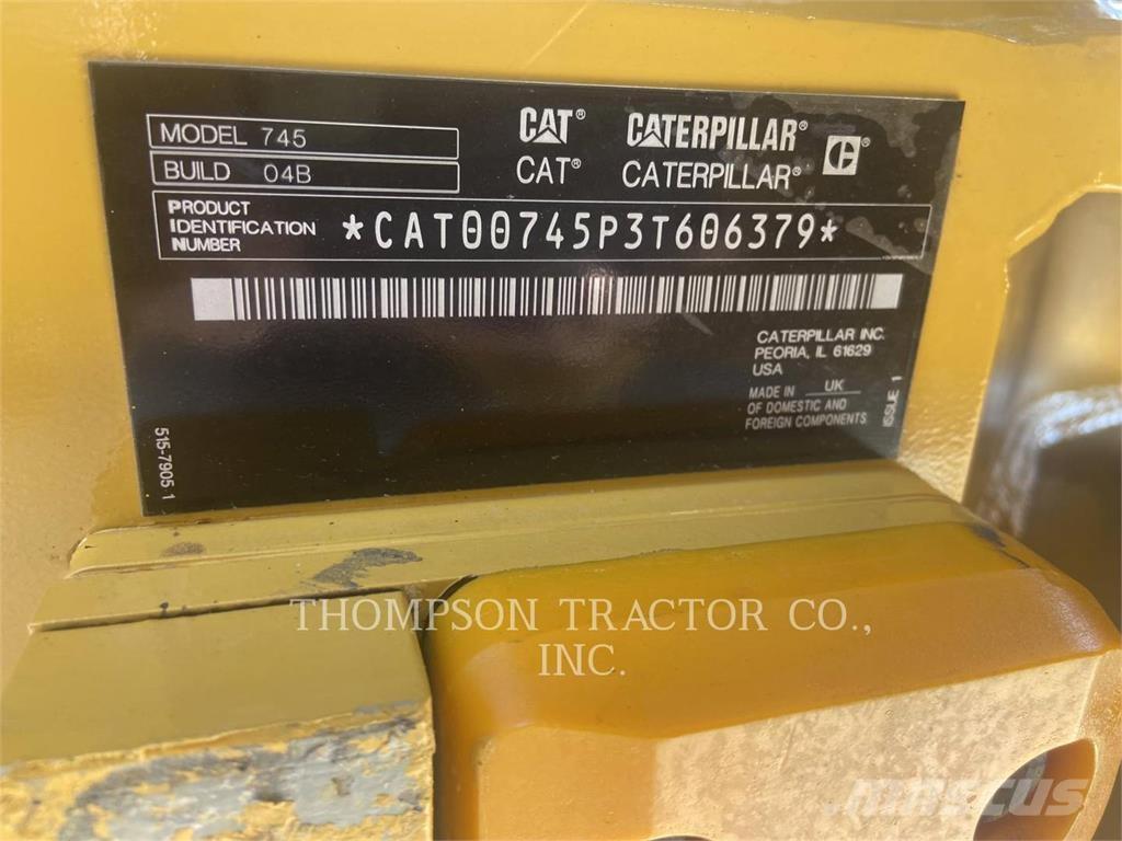 CAT 745 Articulated Dump Trucks (ADTs)