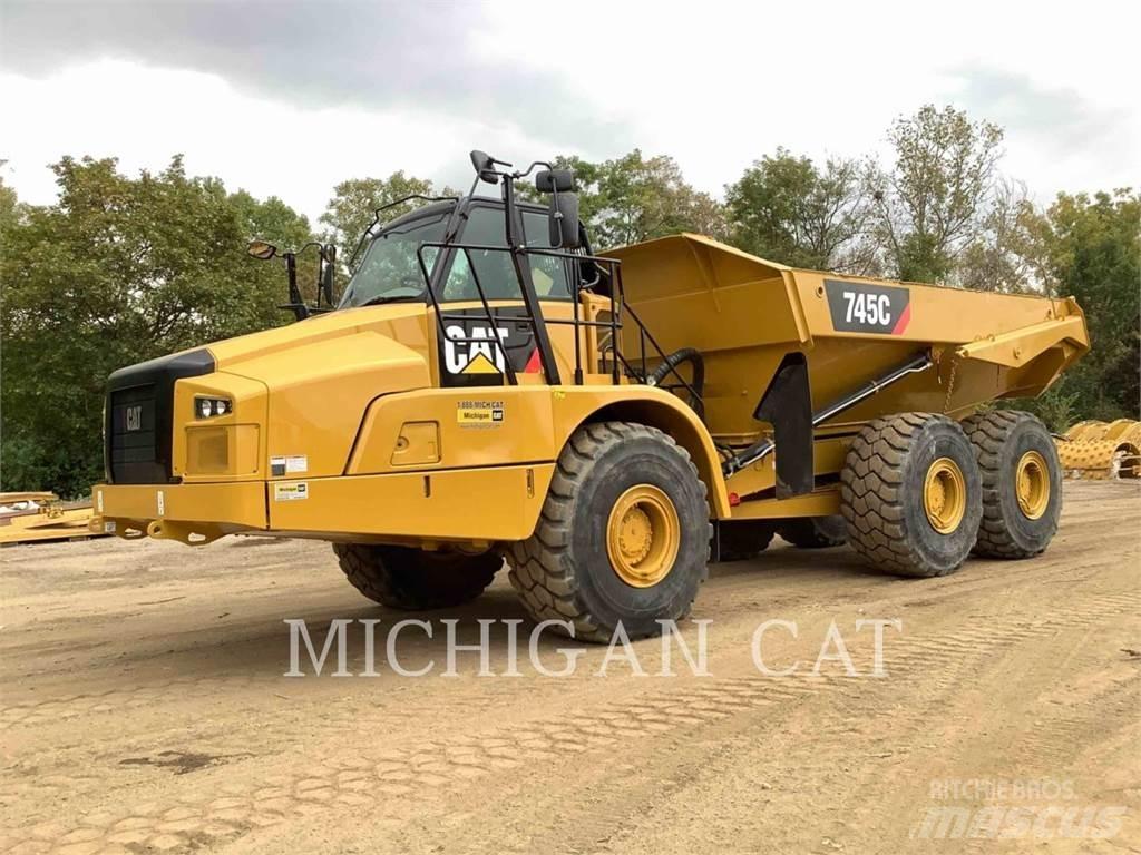 CAT 745C T Articulated Dump Trucks (ADTs)