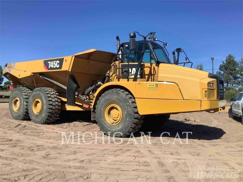 CAT 745C T Articulated Dump Trucks (ADTs)
