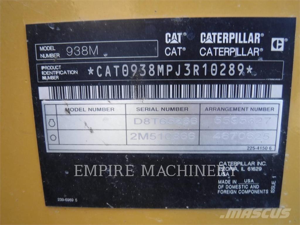 CAT 938M Wheel Loaders