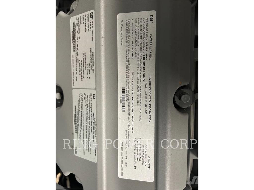 CAT C27 Industrial engines