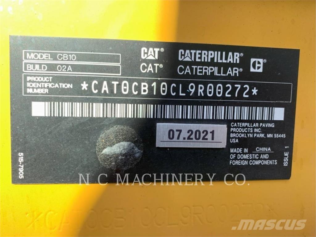 CAT CB10 Asphalt pavers