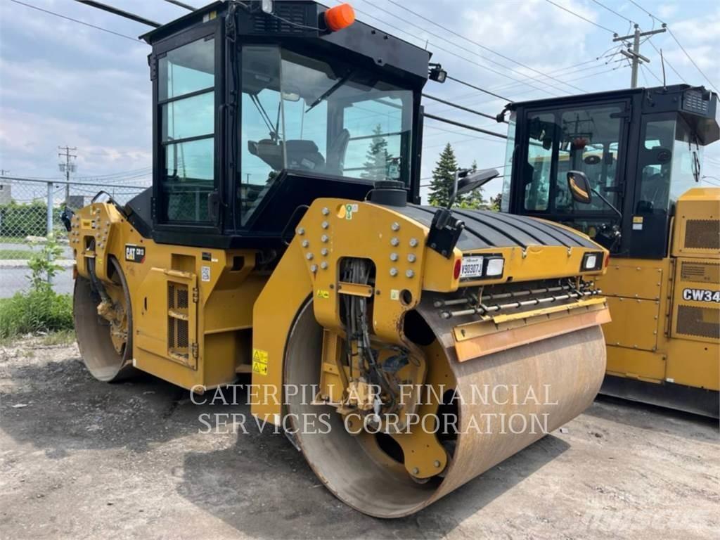CAT CB13 Twin drum rollers