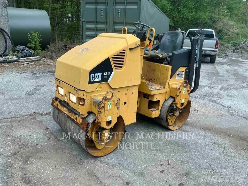 CAT CB14 Single drum rollers