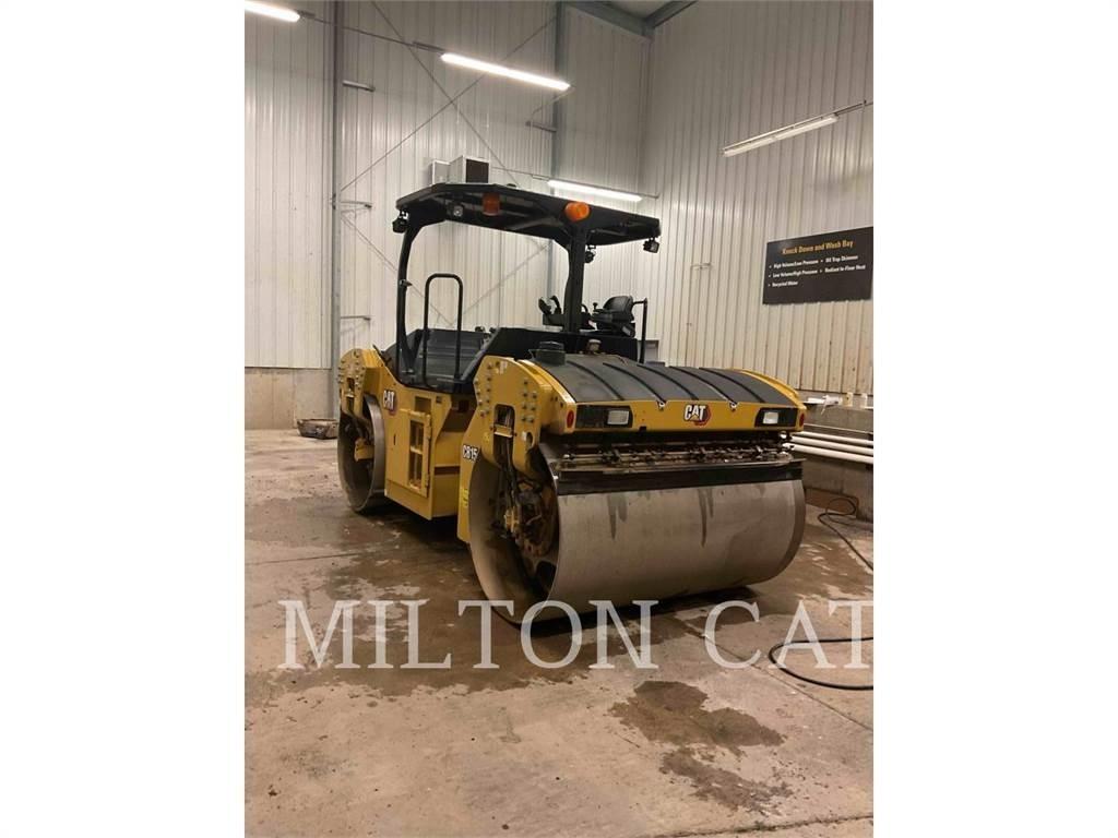CAT CB15 Twin drum rollers