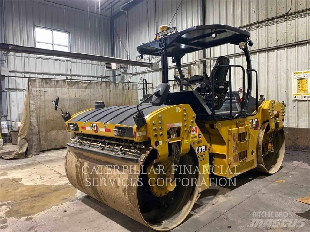 CAT CB15 Twin drum rollers