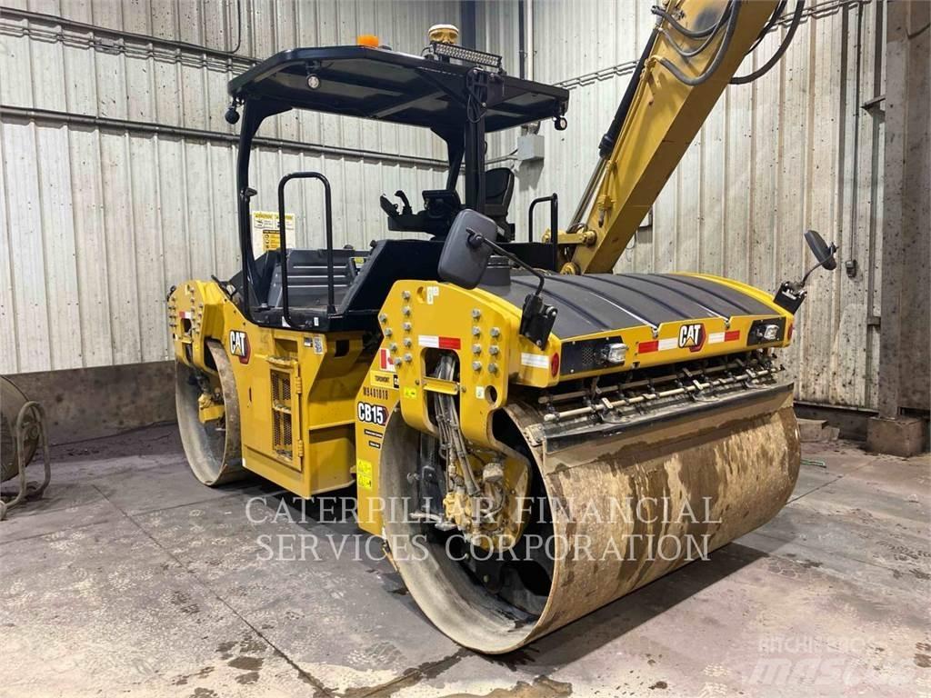 CAT CB15 Twin drum rollers