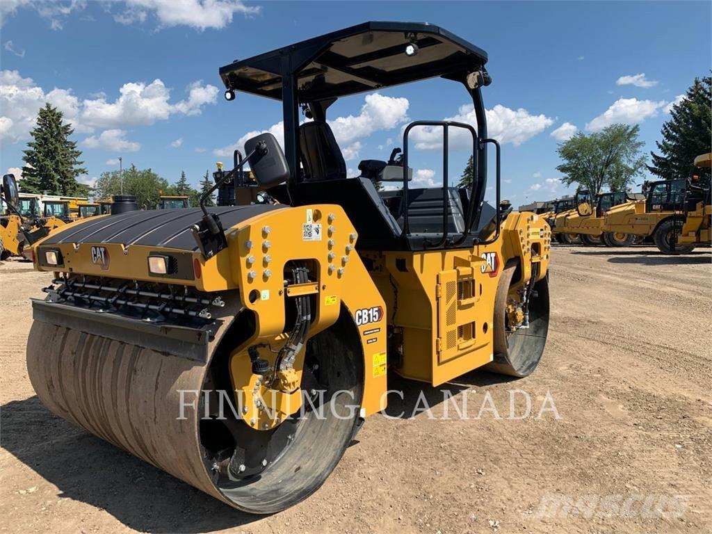CAT CB15 Twin drum rollers