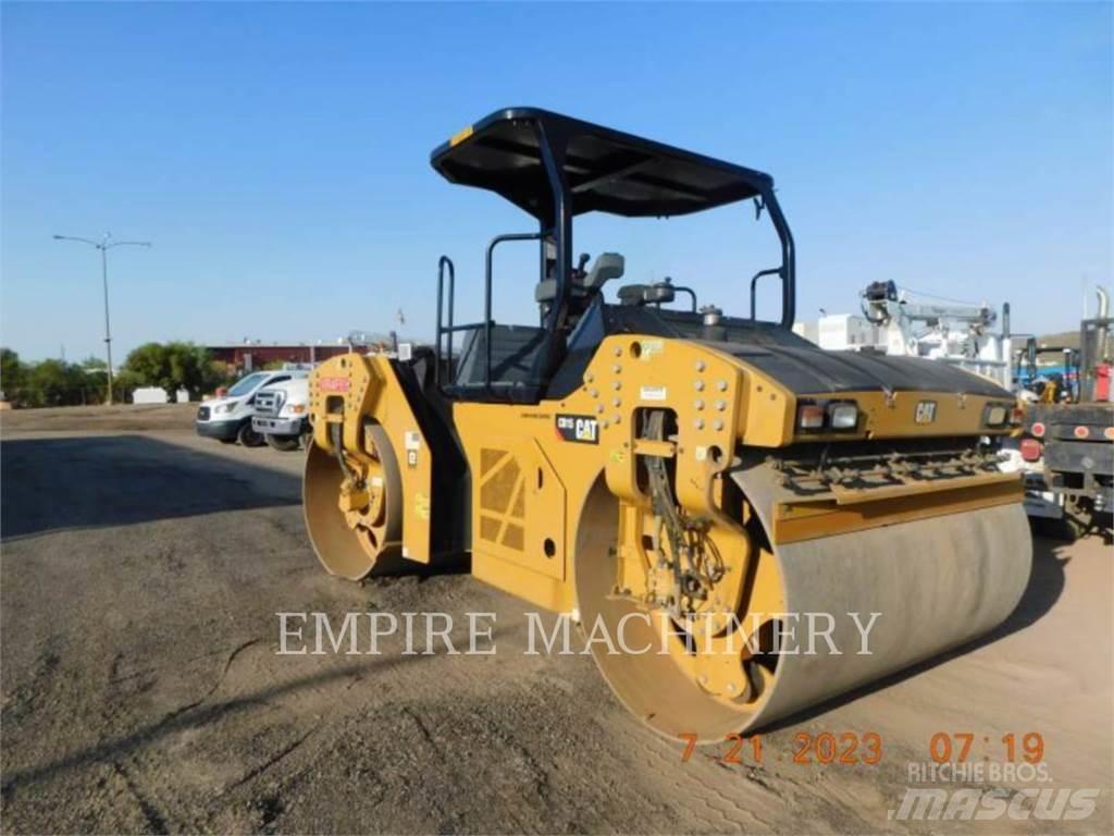 CAT CB15 5A Twin drum rollers