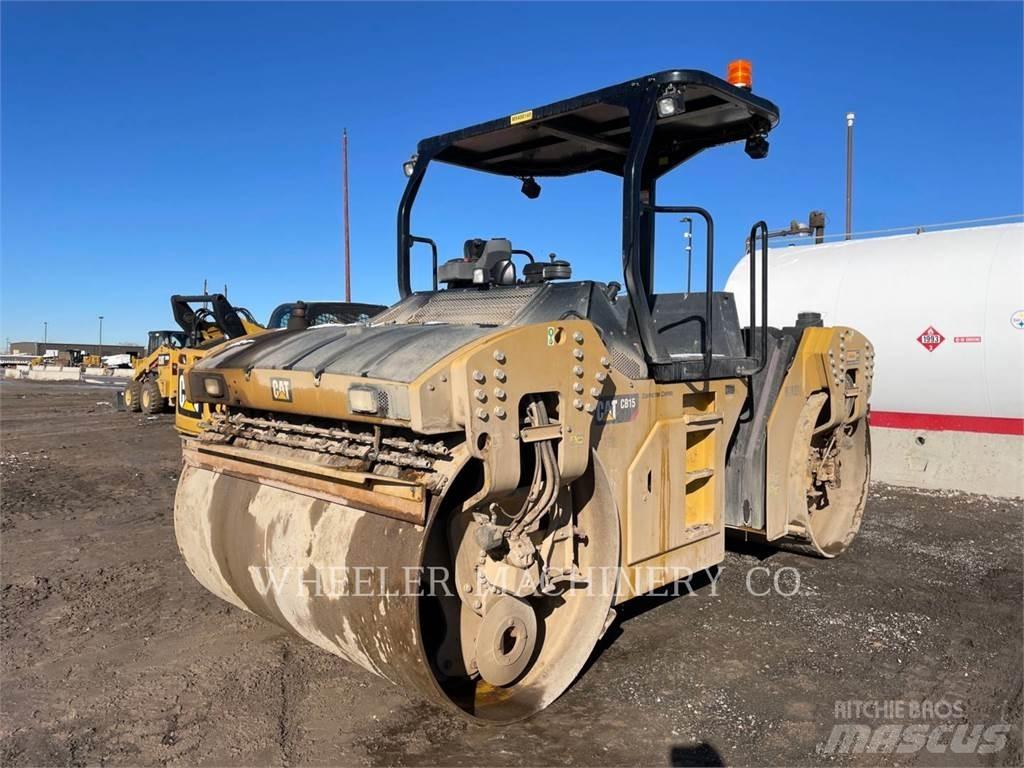 CAT CB15 CW Twin drum rollers
