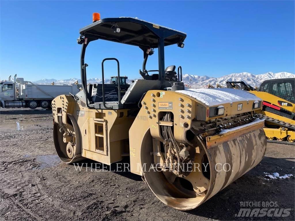 CAT CB15 CW Twin drum rollers