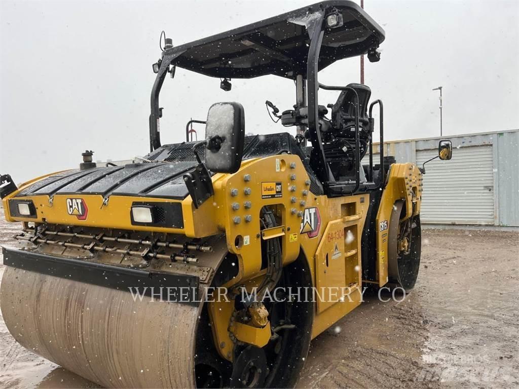 CAT CB15 CW VV Twin drum rollers