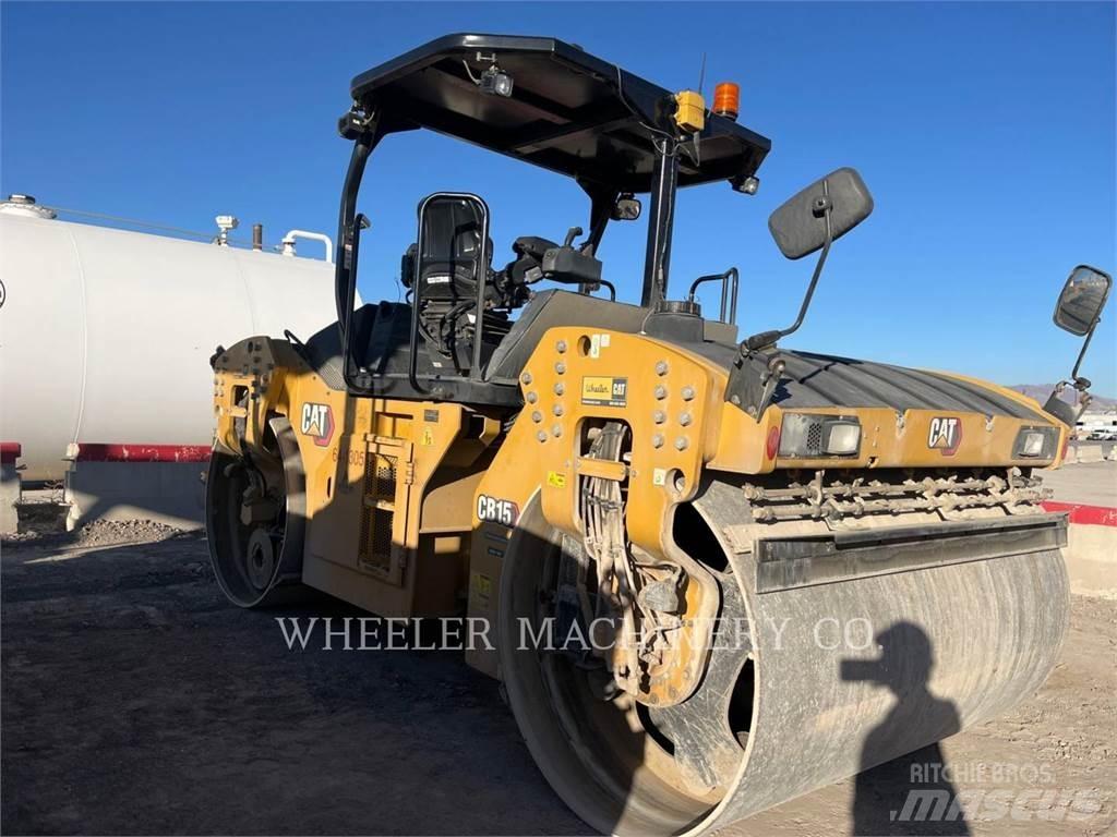 CAT CB15 CW VV Twin drum rollers