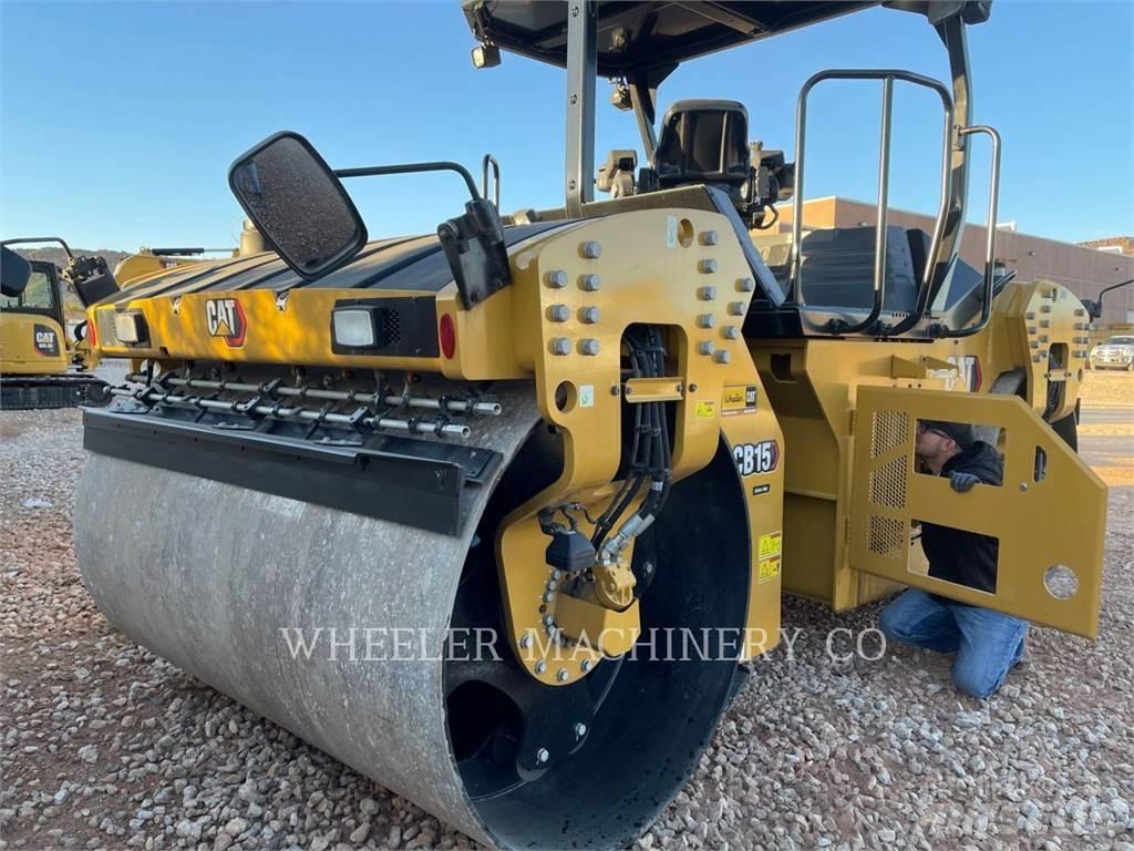 CAT CB15 CW VV Twin drum rollers