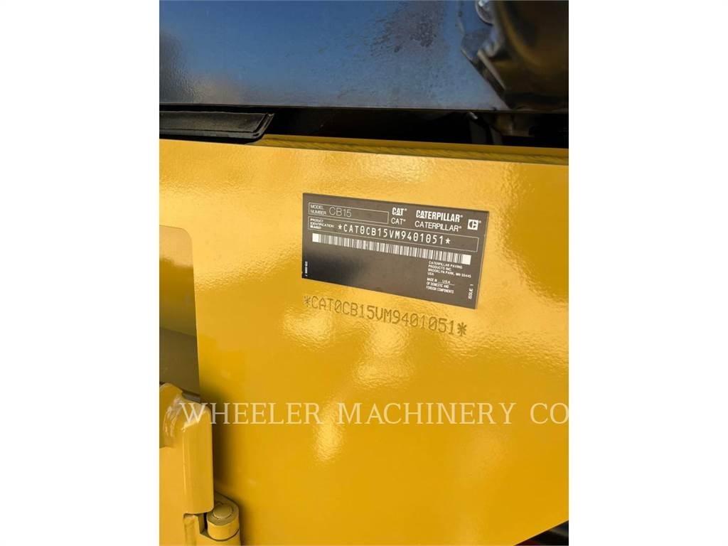 CAT CB15 CW VV Twin drum rollers